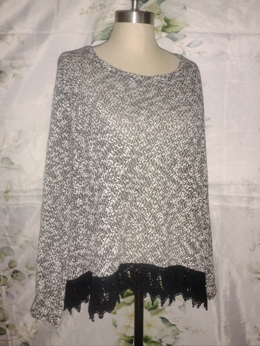 5For$12 Black And White Sweater